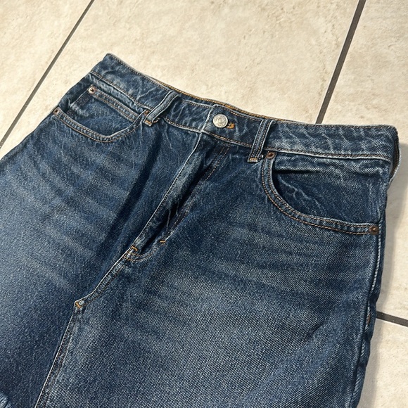 Free People‎ We The Free Bailey Denim Mini Skirt - Picture 3 of 8